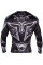 Рашгард Venum Gladiator 3.0 Rashguard Black White Long Sleeves