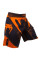 Шорти для MMA Venum Hurricane Fight Shorts Black Neo Orange