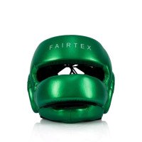 Боксерський шолом Fairtex HG17 Pro Sparring Headguard Green