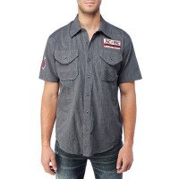 Чоловіча сорочка Affliction Supercharged Short Sleeve Woven