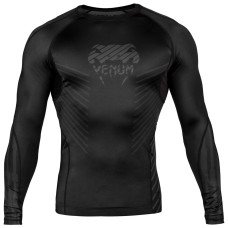 Рашгард Venum Plasma Rashguard Long Sleeves Black Black