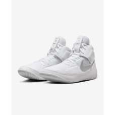 Борцівки Nike Fury Wrestling Shoes White Metallic Silver