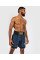 Боксерські шорти Venum Monogram Boxing Short Black Navy Blue