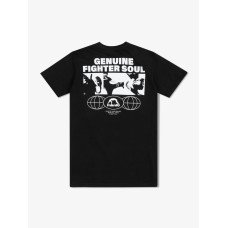 Футболка MANTO t-shirt FIGHTER SOUL black onyx