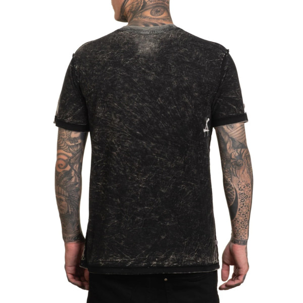 Двустороння футболка Affliction Wage Chaos Tee
