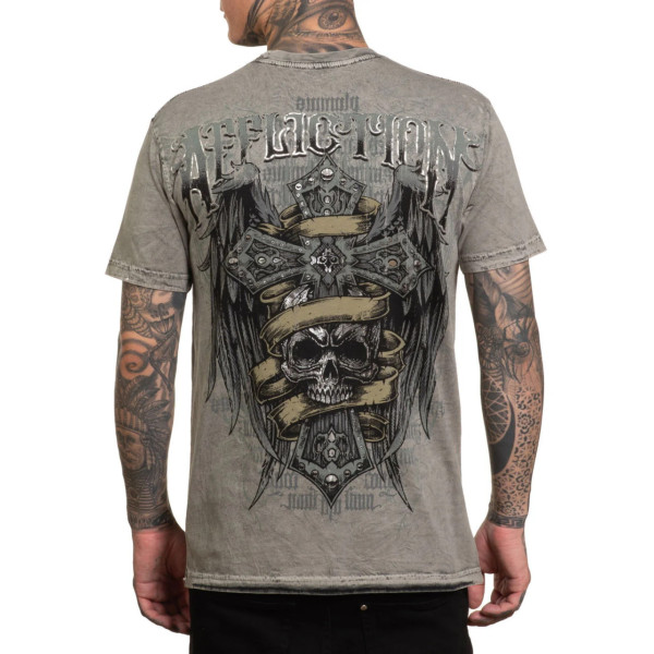 Двустороння футболка Affliction Wage Chaos Tee