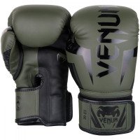 Боксерські рукавиці Venum Elite Boxing Gloves Khaki Black