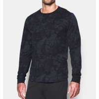 Термалка Under Armour Waffle Printed Crew Black