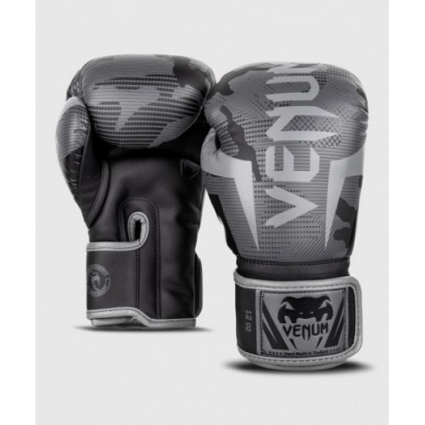 Боксерські рукавиці Venum Elite Black Dark Camo