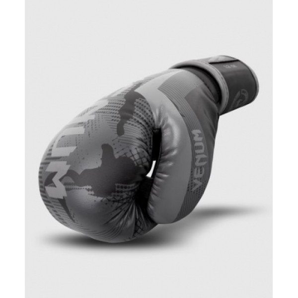 Боксерські рукавиці Venum Elite Black Dark Camo