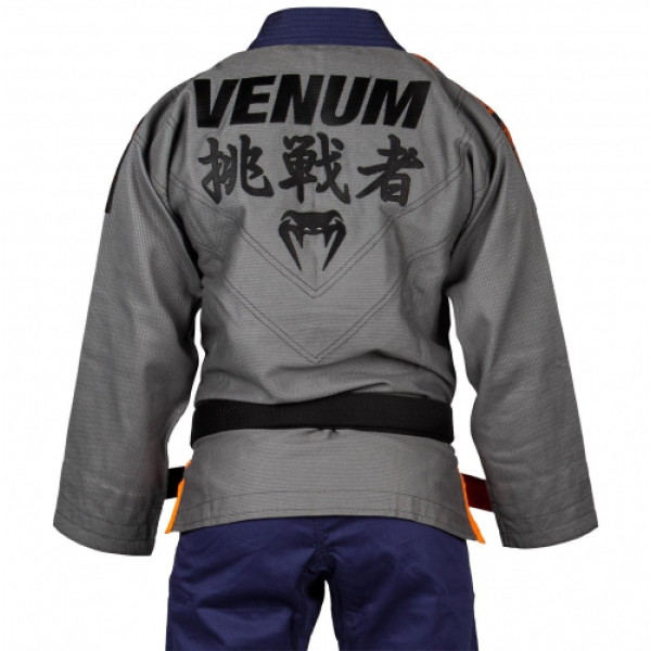 Кімоно Venum Challenger 4.0 BJJ Gi Grey Navy Blue