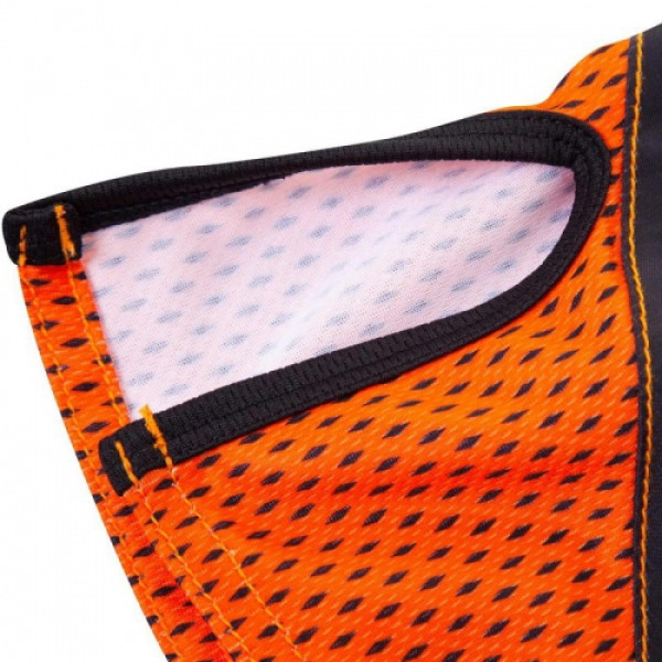 Шорти для MMA Venum Hurricane Fight Shorts Black Neo Orange