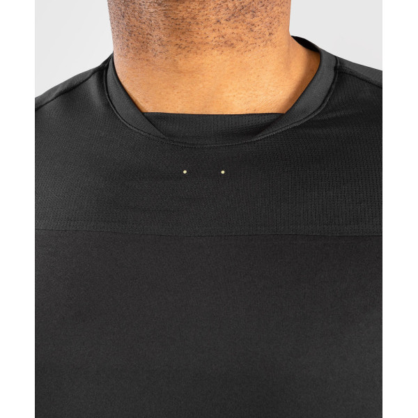 Тренувальна футболка Venum Fusion 2.0 Men Dry Tech T-Shirt Black Yellow