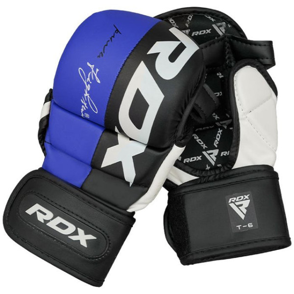 Рукавиці для MMA RDX T6 Sparring Gloves Blue