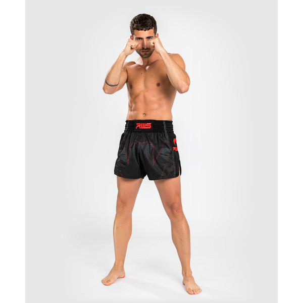 Тайські шорти RWS x Venum Muay Thai Short Black
