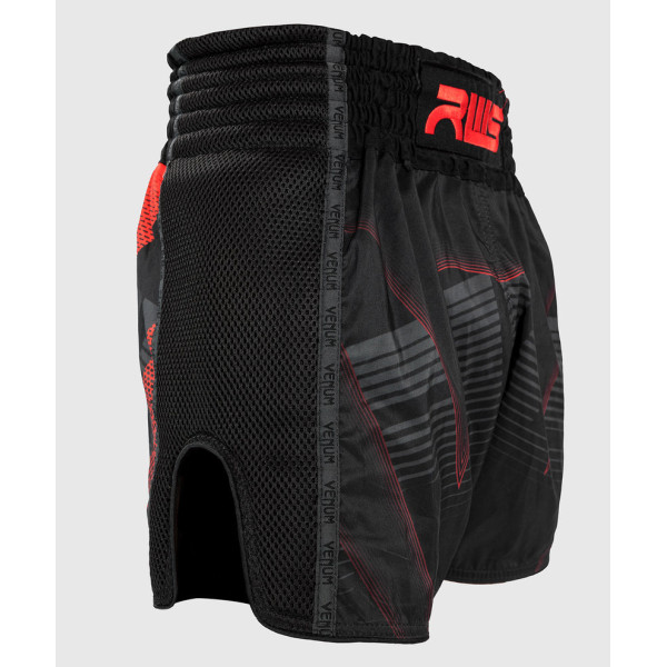 Тайські шорти RWS x Venum Muay Thai Short Black