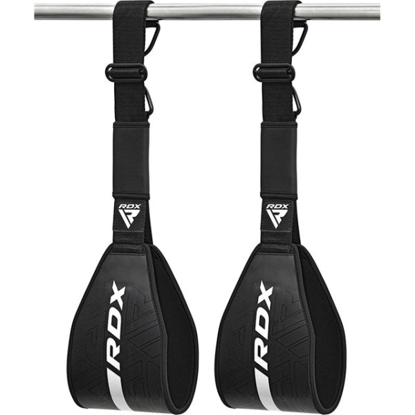 Петлі підвісні RDX F6 Kara Gym Workout Abs Straps Black White