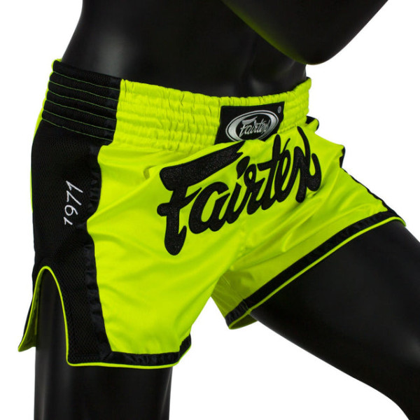 Тайські шорти Fairtex BS1706 Lime Green