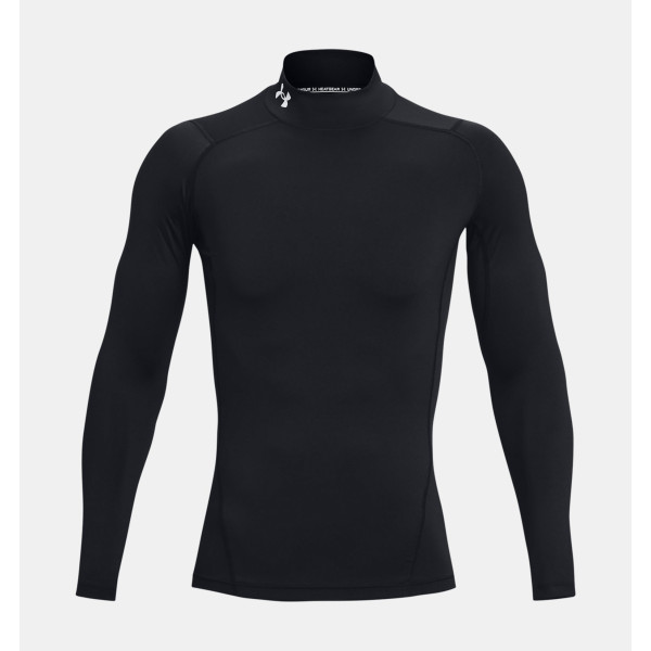 Компресійна футболка Under Armour HeatGear® Mock Black White