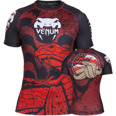 Рашгард Venum Crimson Viper Rashguard Short Sleeves Black Red