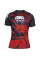 Рашгард Venum Crimson Viper Rashguard Short Sleeves Black Red