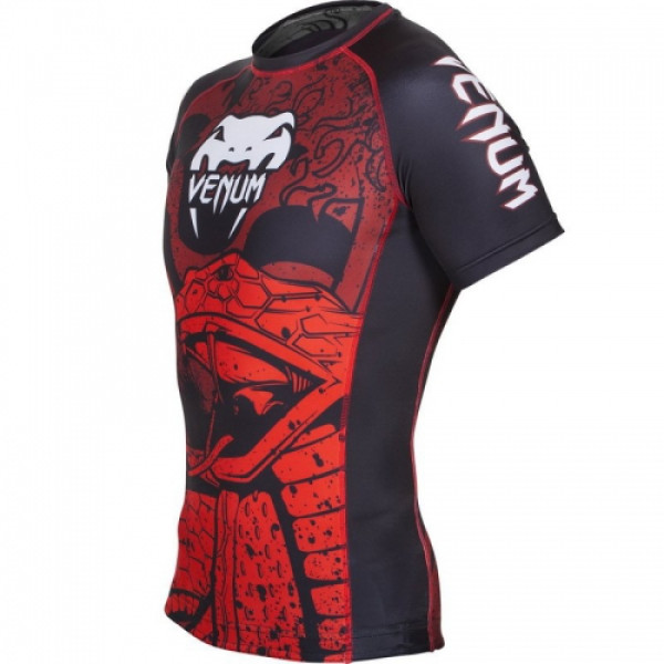 Рашгард Venum Crimson Viper Rashguard Short Sleeves Black Red