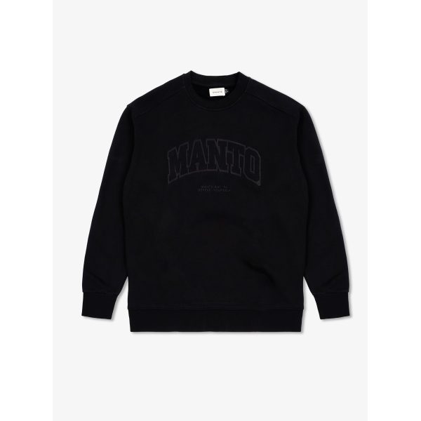 Світшот MANTO Crewneck Varsity Black
