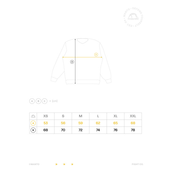 Світшот MANTO Crewneck Varsity Black