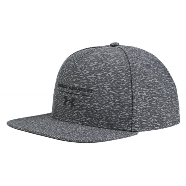 Бейсболка Under Armour Reflective Flat Brim Heather Black