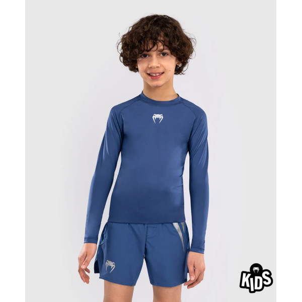 Дитячий рашгард Venum Contender Kids Rashguards Long Sleeves - Royal Blue