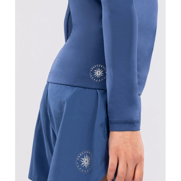 Дитячий рашгард Venum Contender Kids Rashguards Long Sleeves - Royal Blue
