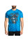 Футболка Affliction Poison Revenge Tee Blue Jay Dark Blue Crystal Wash