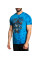 Футболка Affliction Poison Revenge Tee Blue Jay Dark Blue Crystal Wash