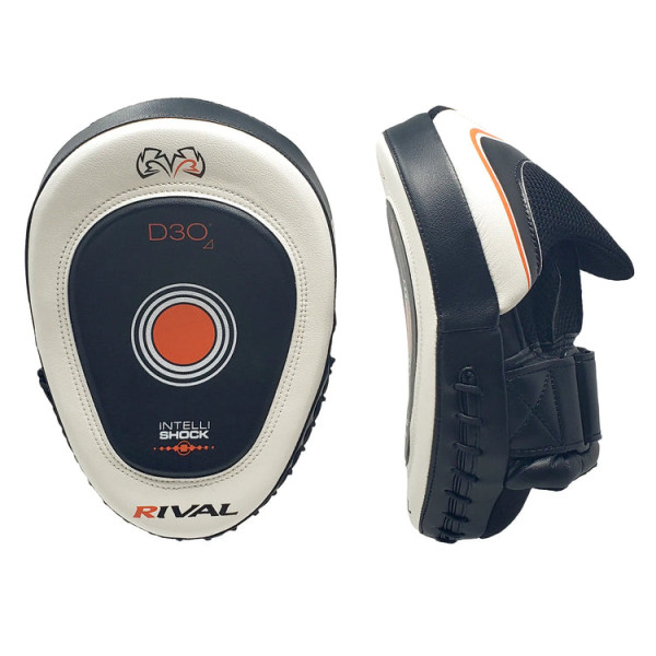 Лапи Rival RPM10 Intelli-Shock Punch Mitts Next Gen White Black