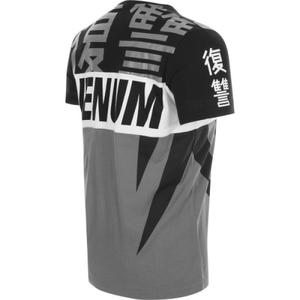 Футболка Venum Revenge T-Shirt Grey Black