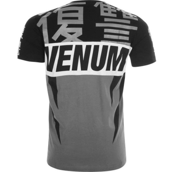 Футболка Venum Revenge T-Shirt Grey Black