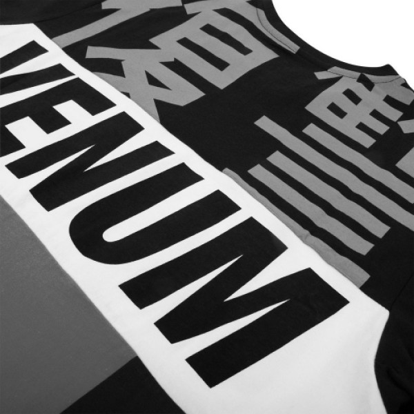 Футболка Venum Revenge T-Shirt Grey Black