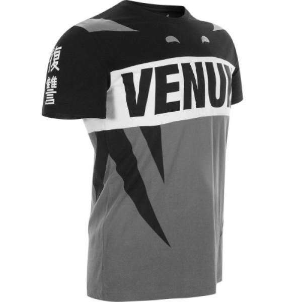 Футболка Venum Revenge T-Shirt Grey Black