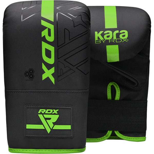 Снарядні рукавиці RDX F6 Kara Black Green