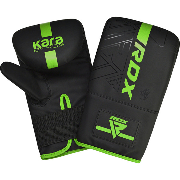 Снарядні рукавиці RDX F6 Kara Black Green
