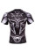 Рашгард Venum Gladiator 3.0 Rashguard Black White Short Sleeves