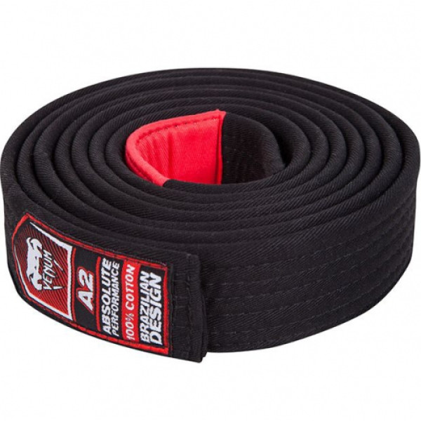 Пояс для кімоно Venum BJJ Belt - Black