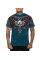Футболка Affliciton Hyper Speed Tee Atlantic Deep Lava Wash