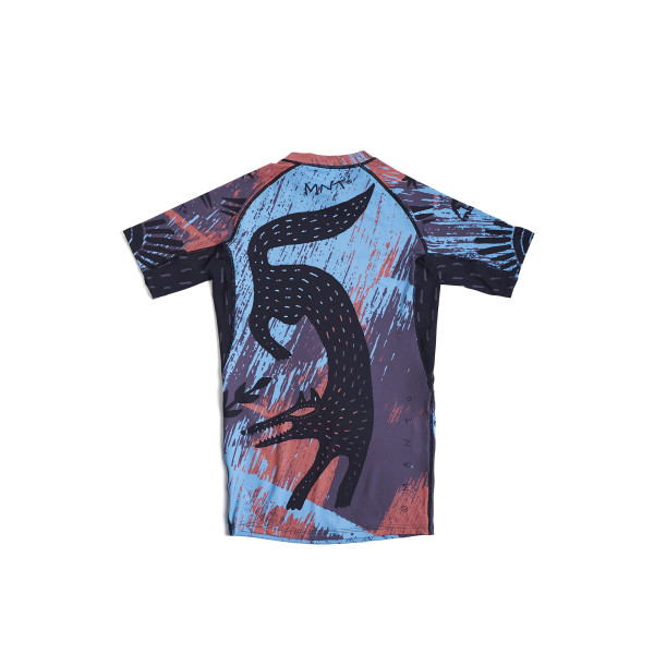 Рашгард з коротким рукавом MANTO Livings Multicolor