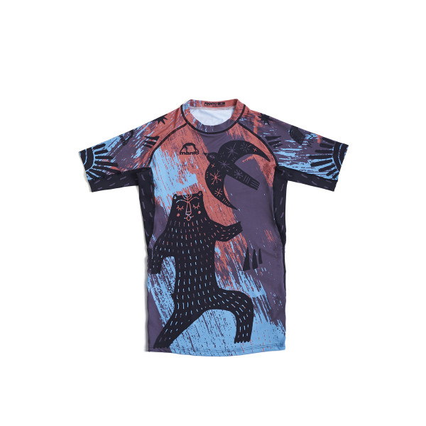 Рашгард з коротким рукавом MANTO Livings Multicolor