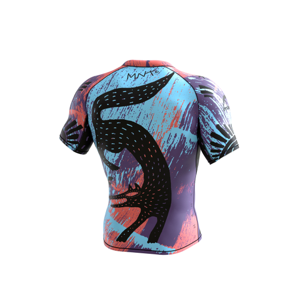Рашгард з коротким рукавом MANTO Livings Multicolor