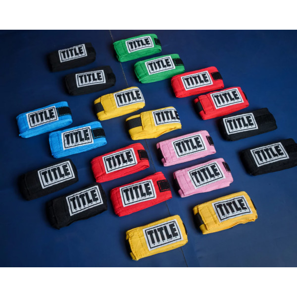 Бинти TITLE Boxing Advanced Semi-Elastic Assorted Hand Wraps (10 Pair)