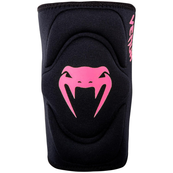Наколінники Venum Kontact Gel Knee Pad Black Neo Pink