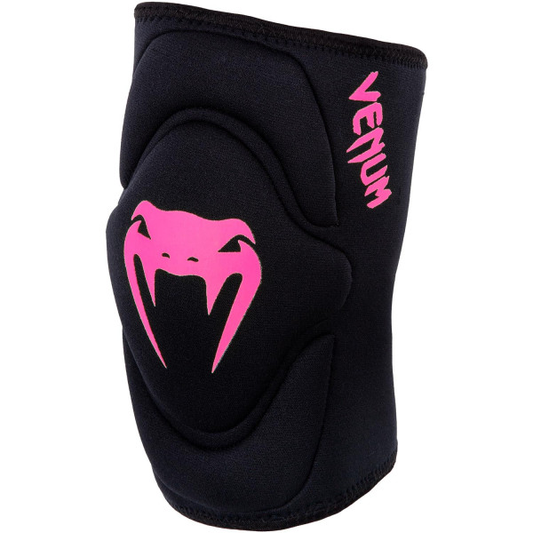 Наколінники Venum Kontact Gel Knee Pad Black Neo Pink