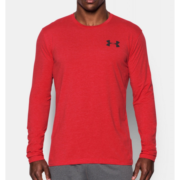 Лонгслів Under Armour Vertical Wordmark Long Sleeve T-Shirt Red